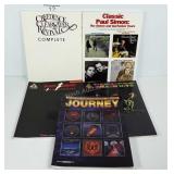 Guitar music books, Hendrix, Journey, CCR, etc.