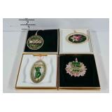 Apple Blossom Festival commemorative ornaments,