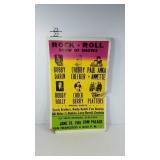 Concert poster, Buddy Holly, Chubby Checker, The