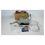 Drive compressor nebulizer with manual and