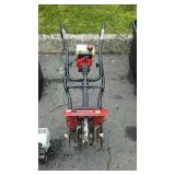 Yard Machines garden tiller 31cc running