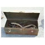 Tool box with some miscellaneous items