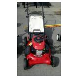 Craftsman 21 inch cut push mower with bagger runs