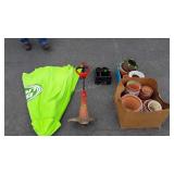 Gardening group, players, many are terra cota,