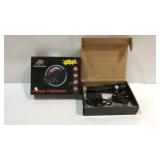 Two police flashlights rechargeable