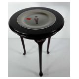 Bombay Company accent table with toy soldier
