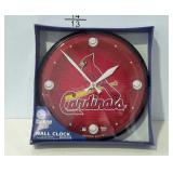 Battery powered clock, new in box.  MLB,