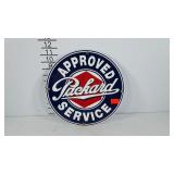 Enameled Packard Service sign