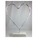 Heart shape LED lamp 12in works but will need