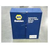 NAPA Belden shop cabinet. Can be wall mounted. No