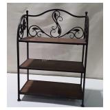 Small wrought iron Shelf 24 inches tall