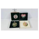 Apple Blossom Festival commemorative ornaments,