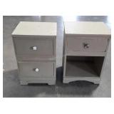 Pair of painted nightstands