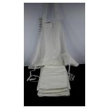 Ten aprons, all need cleaning storage streaks,