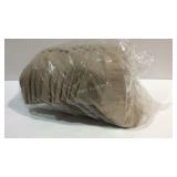 Pack of 12 new tan ball cap hats - corduroy