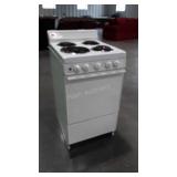 Holiday electric 4 burner stove with oven,
