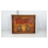 Advertising,  Coors poly carved effect sign