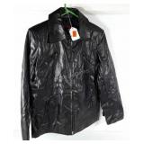 Leather like ladies jacket, size S