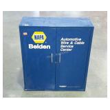 NAPA Belden shop cabinet. Can be wall mounted.