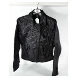 Leather jacket, size medium, missing liner