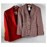 Wool ladies blazers, Pendleton check has no size