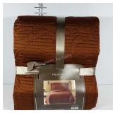 Fieldcrest Luxury King size coverlet with two