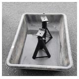 Set of Jackstands, and a poly Mud tube
