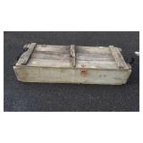 US Marked Wooden Military Ammo Shipping Crate,