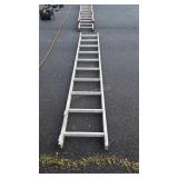 Ladder, aluminum extension section only 10ft long
