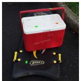 Coleman Cooler, and a Snow Boogie