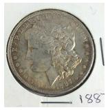 1887 Morgan Dollar