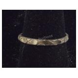 925 Sterling Eternity Band With Design SIZE 8