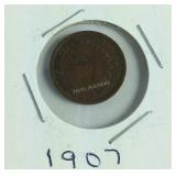 1907 Indian Head Penny