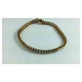 Super Sparkling Sterling 7.25" CZ Channel Set