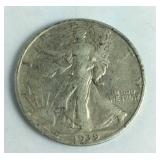 1939 S Walking Liberty Half Dollar