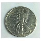 1939 D Walking Liberty Half Dollar