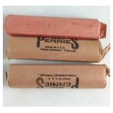 3 Rolls Wheat Pennies