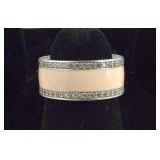 PANDORA Sterling Eternity Band SIZE 4.5