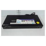 Sony blu-ray DVD player, powers up