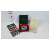 P. Buckley Moss ornament with box numbered