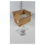 Eye Fusion contact lenses, 50 pair, all red &