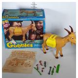 Gobbles the Crazy Eating Goat toy. Has been
