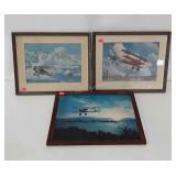 Airplane pictures, two are Charles H. Hubbell