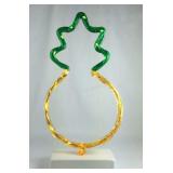 Pineapple LED lamp 12" works but will need