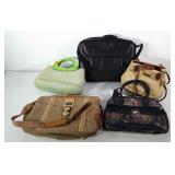 Purses, carry on and laptop bag