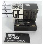 Korg GT-60X Guitar Tuner