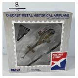 Daron diecast metal historical helicopter,  Huey