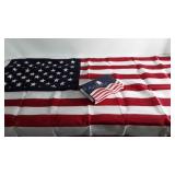 USA nylon flag, with box, by Annin, 3x5