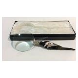 Glass art magnify glass 6"handle