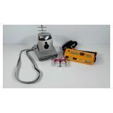 Cameras, Polaroid 1200 FF and Kalimar all